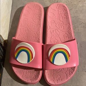 Melissa x Care Bears Pink Slides